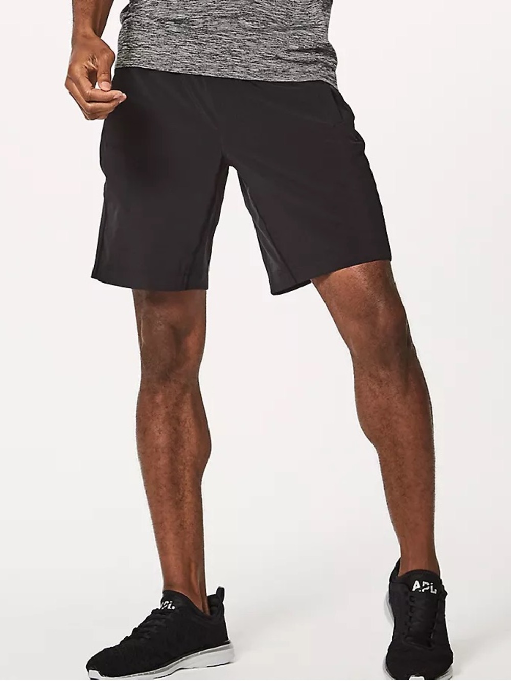 Lululemon Men 9” Pace breaker lined shorts in black size small